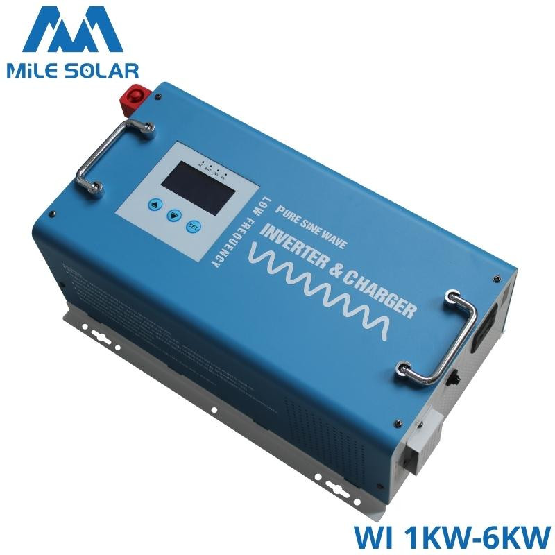 Wall mounted low frequency pure sine inverter charger 1KW -12KW WI Series