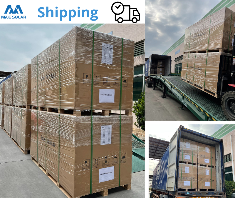 A grade half-cut mono PERC solar panel 430W 440W 450W with TUV for Europe