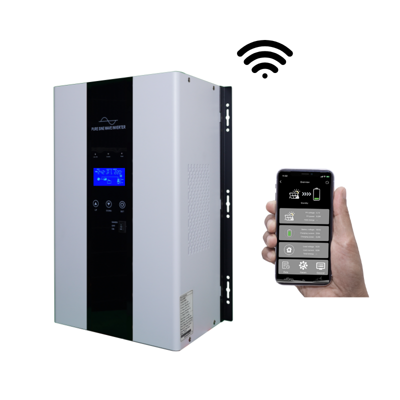 Heavy duty Off-grid solar inverter 1KW - 12KW with MPPT charge controller